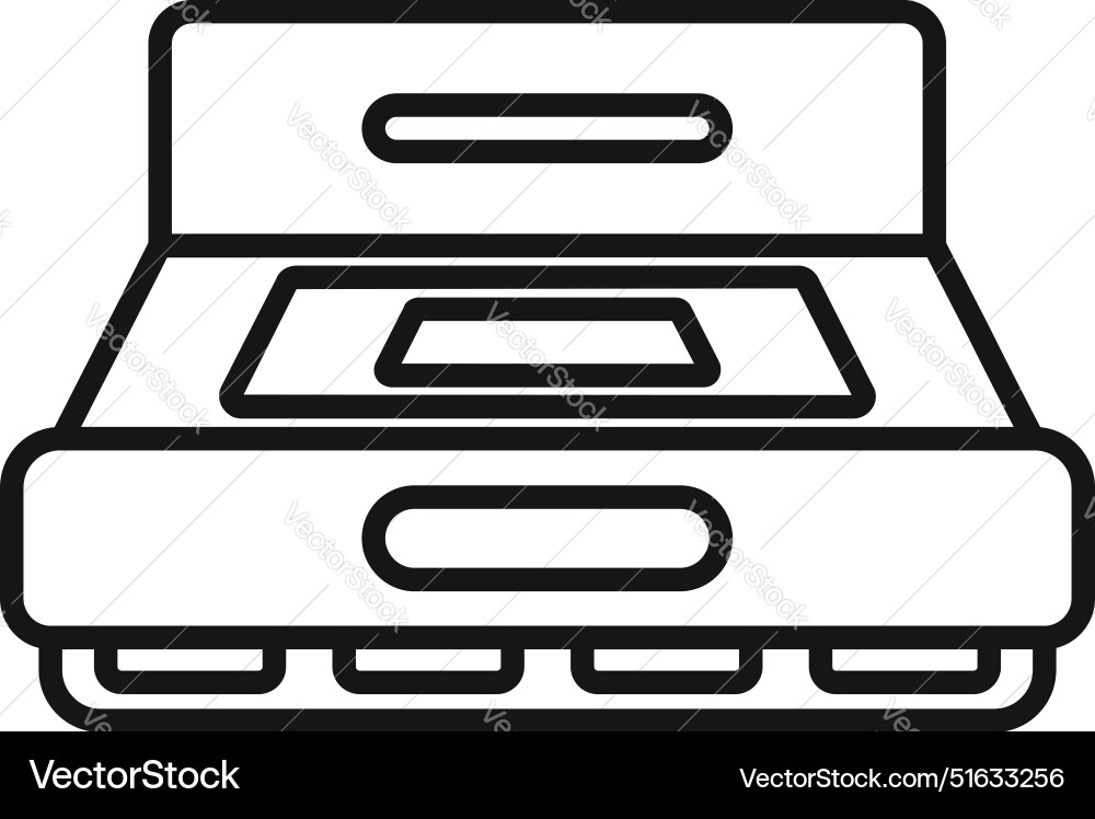 Retro game cartridge inserting into console icon Vector Image