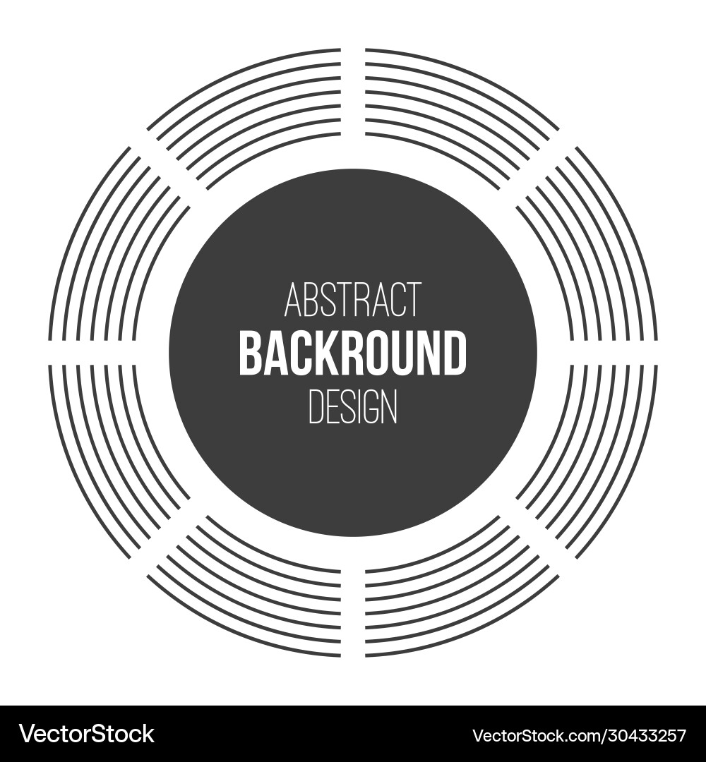 Abstract background circles dots rounded Vector Image