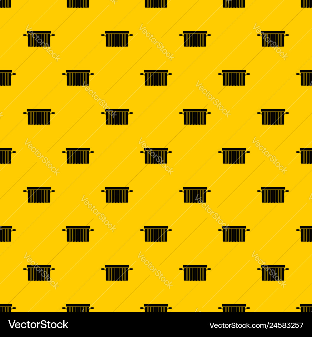 Garbage tank pattern Garbage tank pattern vector image