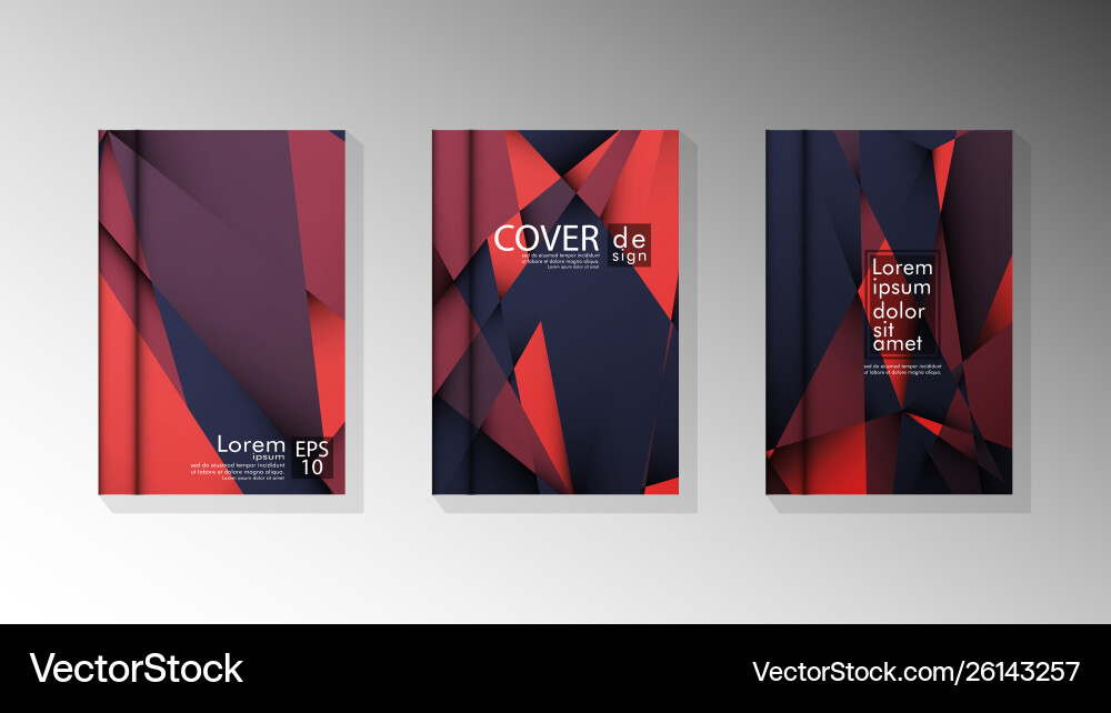 Gradient minimal geometric pattern design Vector Image