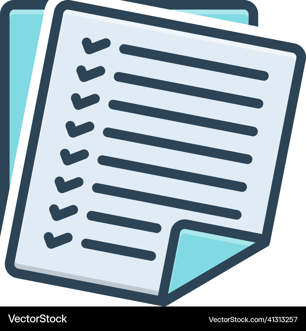Tasks vector image
