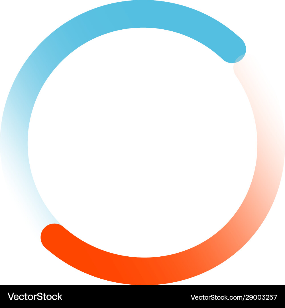 Web or internet progress loader circle icon Web or internet progress loader circle icon Vector Image