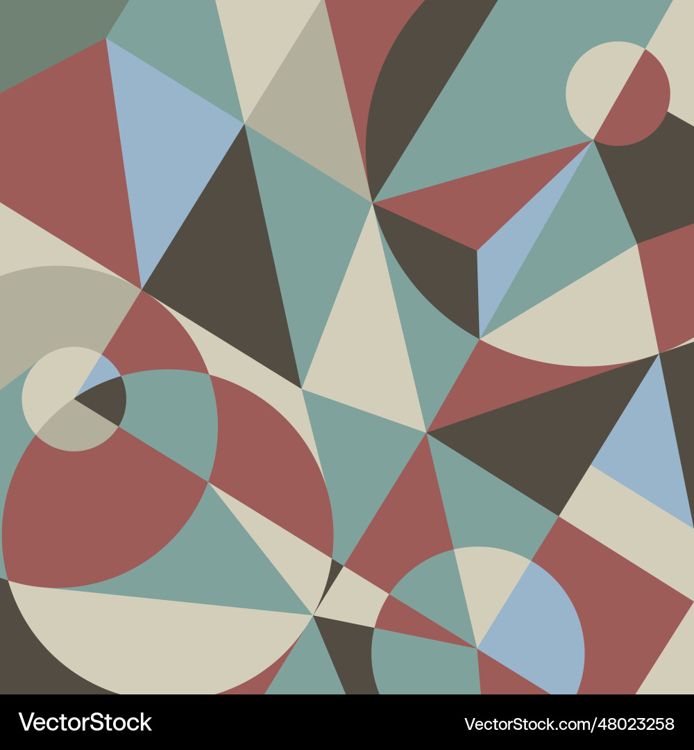 Abstract pattern of arbitrary geometric shapes Abstract pattern of arbitrary geometric shapes vector image