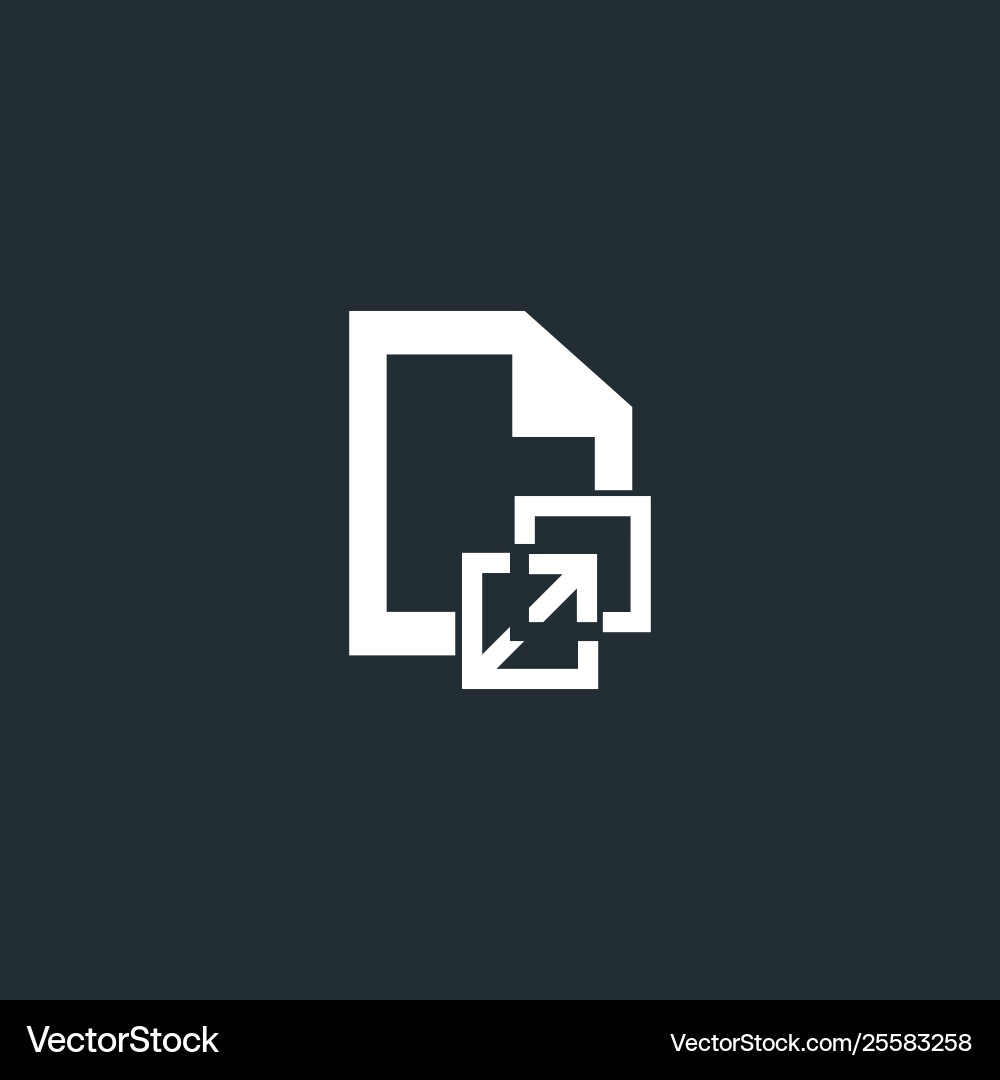 Insert new document into your icon Vector Image