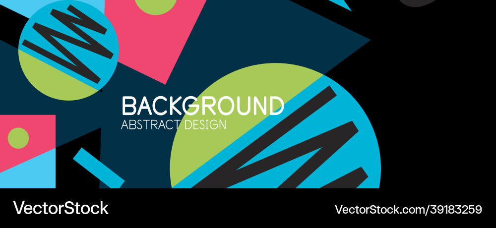 Abstract background with blocks lines geometric Abstract background with blocks lines geometric vector image