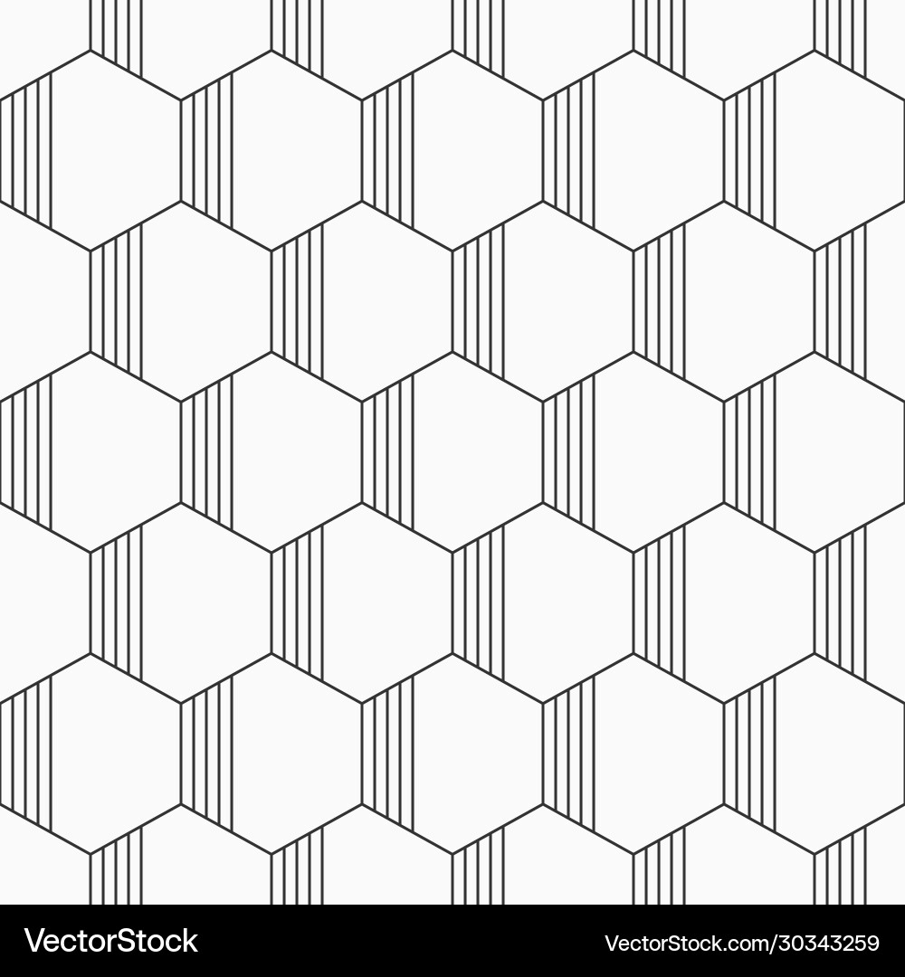 Abstract seamless geometric pattern hexagons Abstract seamless geometric pattern hexagons vector image