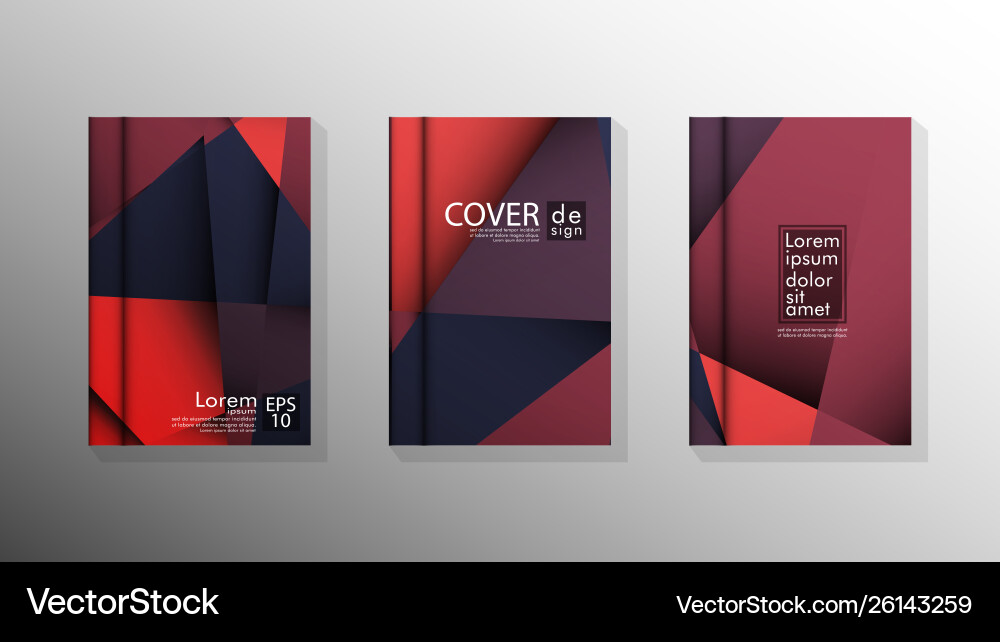 Gradient minimal geometric pattern design Vector Image