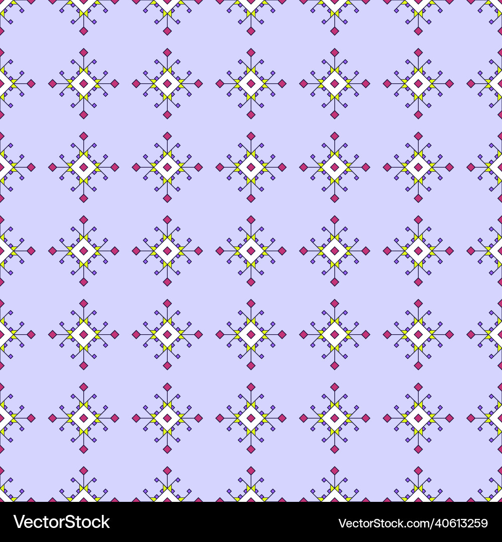 Seamless pattern curly decorative elements Seamless pattern curly decorative elements vector image