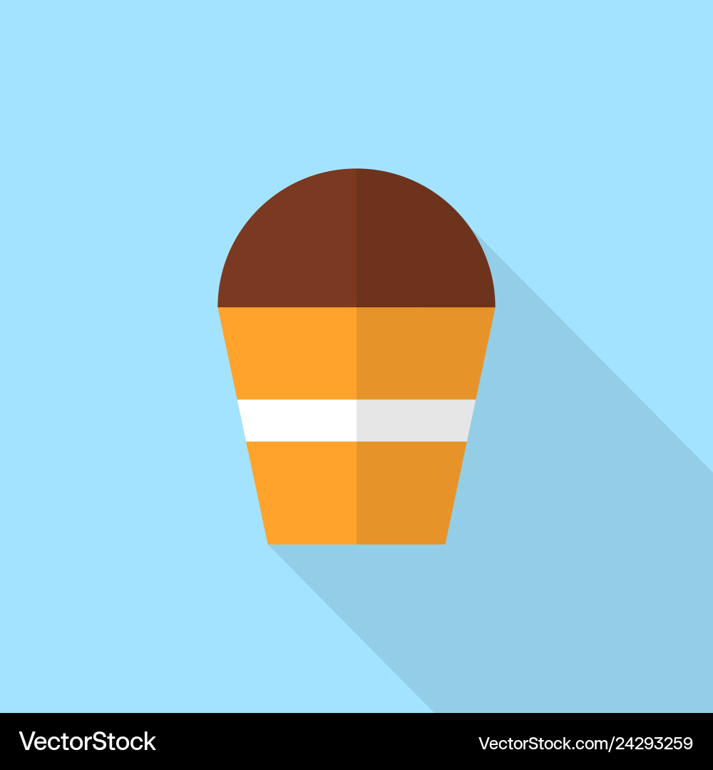 Tasse Kuchen-Icon-Set von großen flachen Icons Design Tasse Kuchen-Icon-Set von großen flachen Icons Design vektorbild
