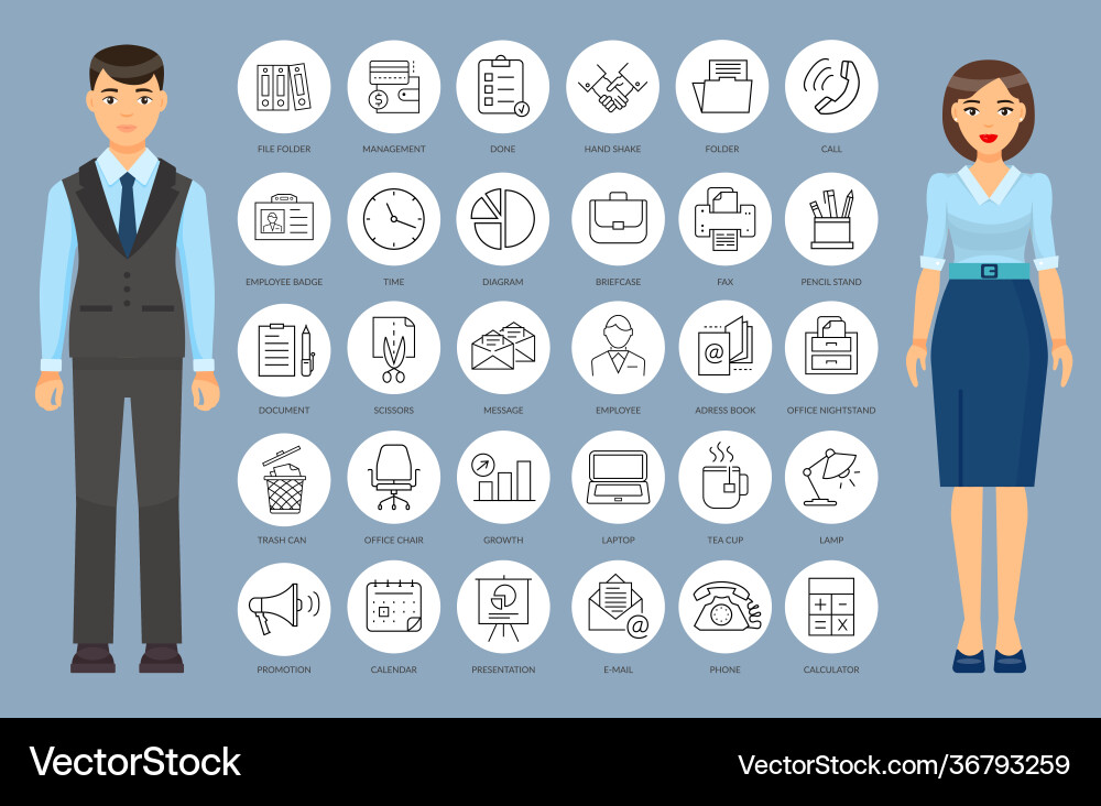 Thin web icons in simple outline style symbols Thin web icons in simple outline style symbols vector image