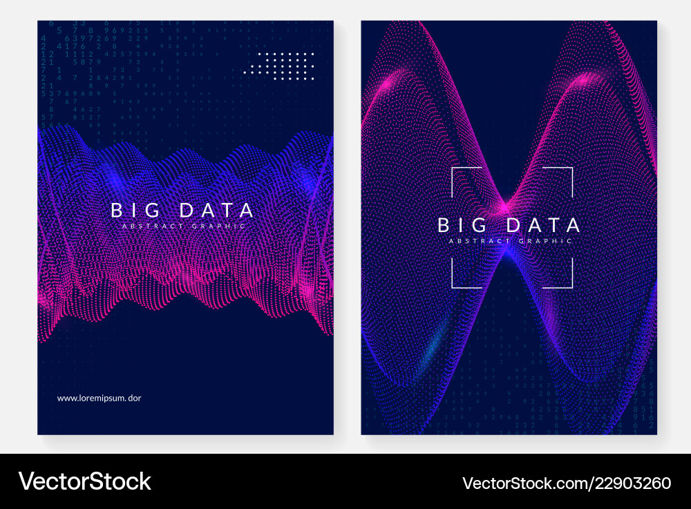 Big data background technology for visualization Big data background technology for visualization vector image