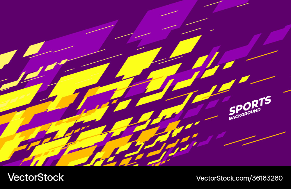 Layout design with dynamic shapes for sports Layout design with dynamic shapes for sports vector image