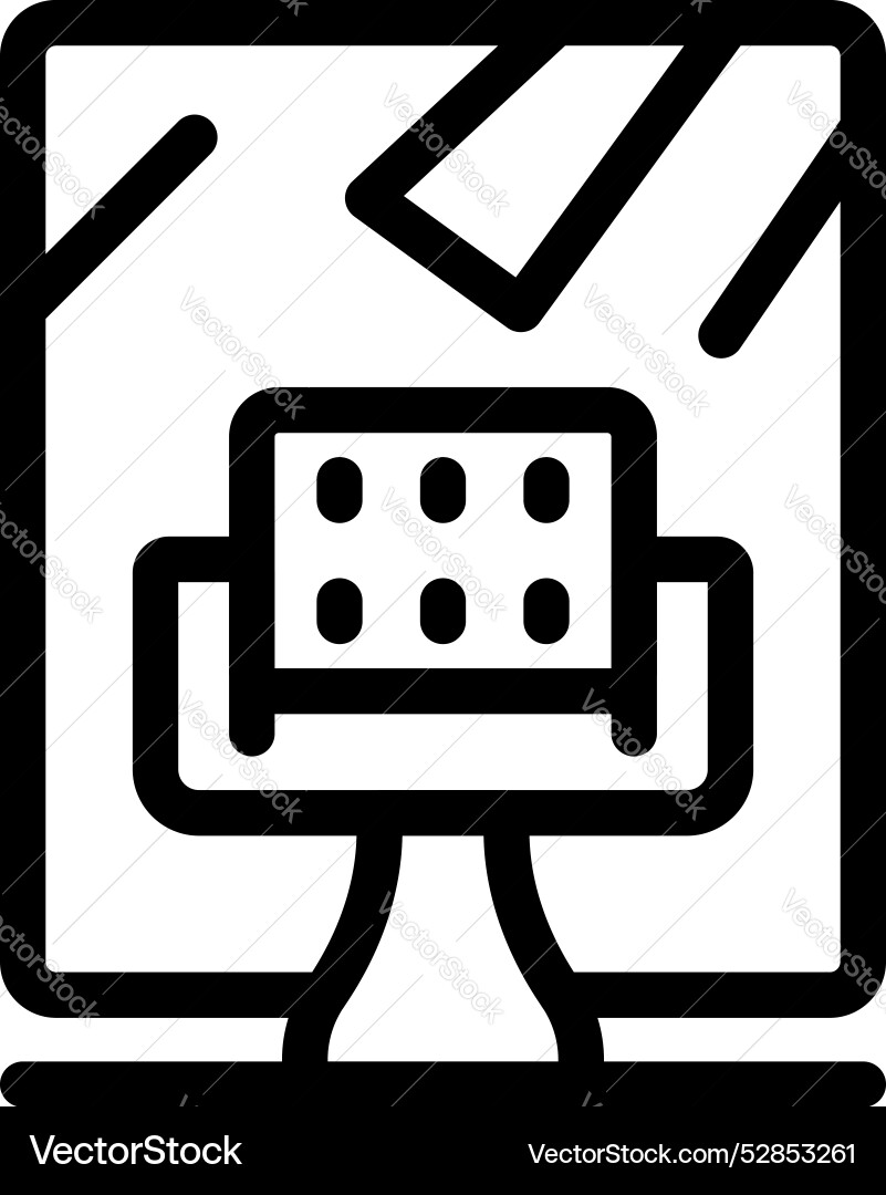 Architect using computer software designing modern Architect using computer software designing modern vector image