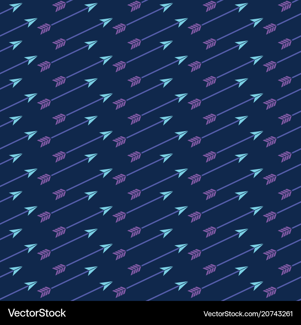 Fancy pattern with arrows Fancy pattern with arrows Vector Image