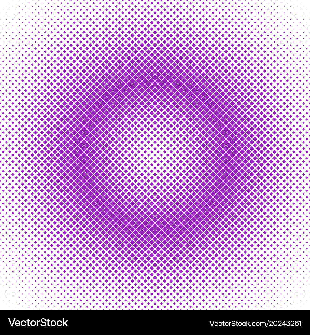 Retro abstract halftone diagonal square pattern vector image