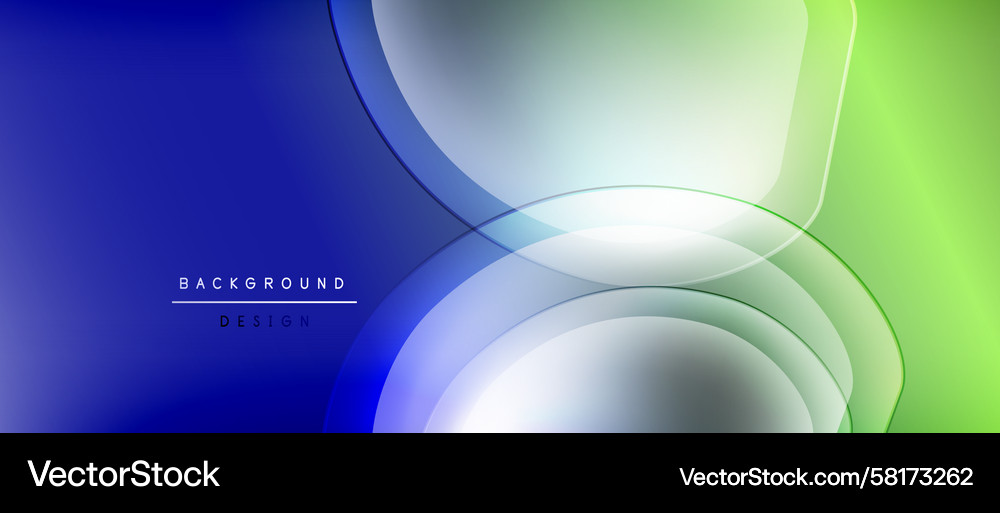 Abstract Flowing Gradient Background Vector Image