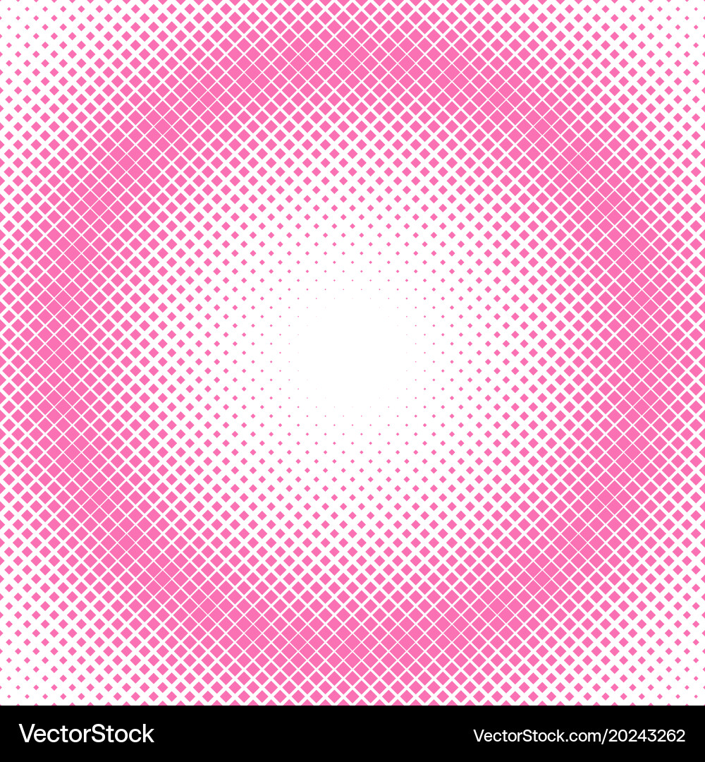 Abstract halftone square pattern background vector image