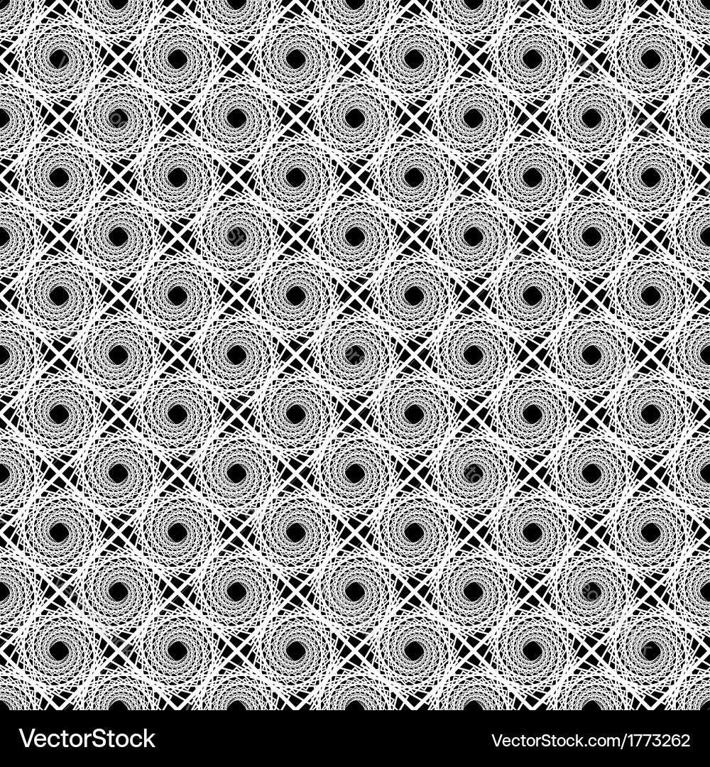 Design seamless monochrome helix diagonal pattern vector image