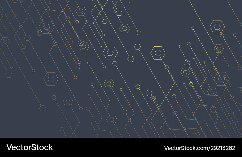 Digital Data Network Background vector image