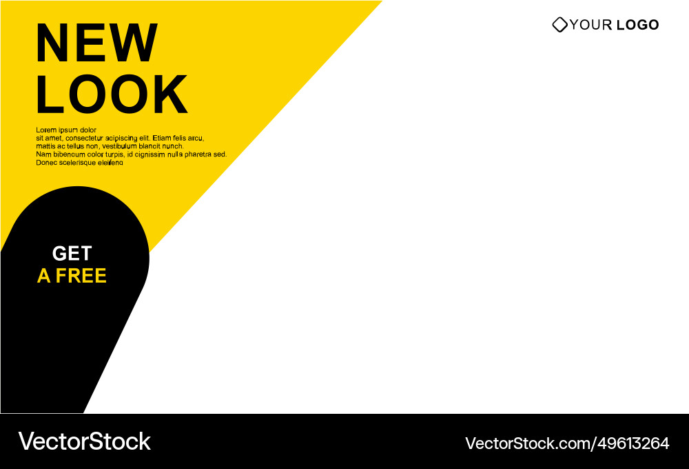 Presentation and slide layout background Vector Image
