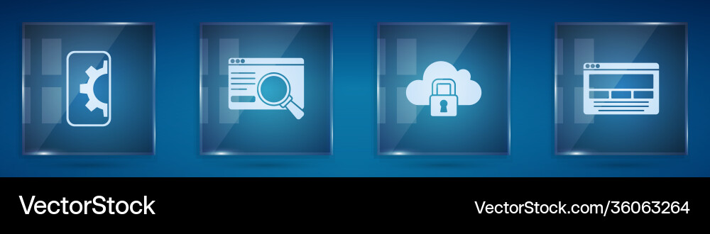 Webentwicklung ui oder ux design cloud Webentwicklung ui oder ux design cloud vektorbild