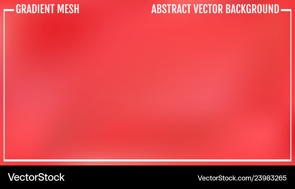 Gradient red and pink abstract blur background Vector Image
