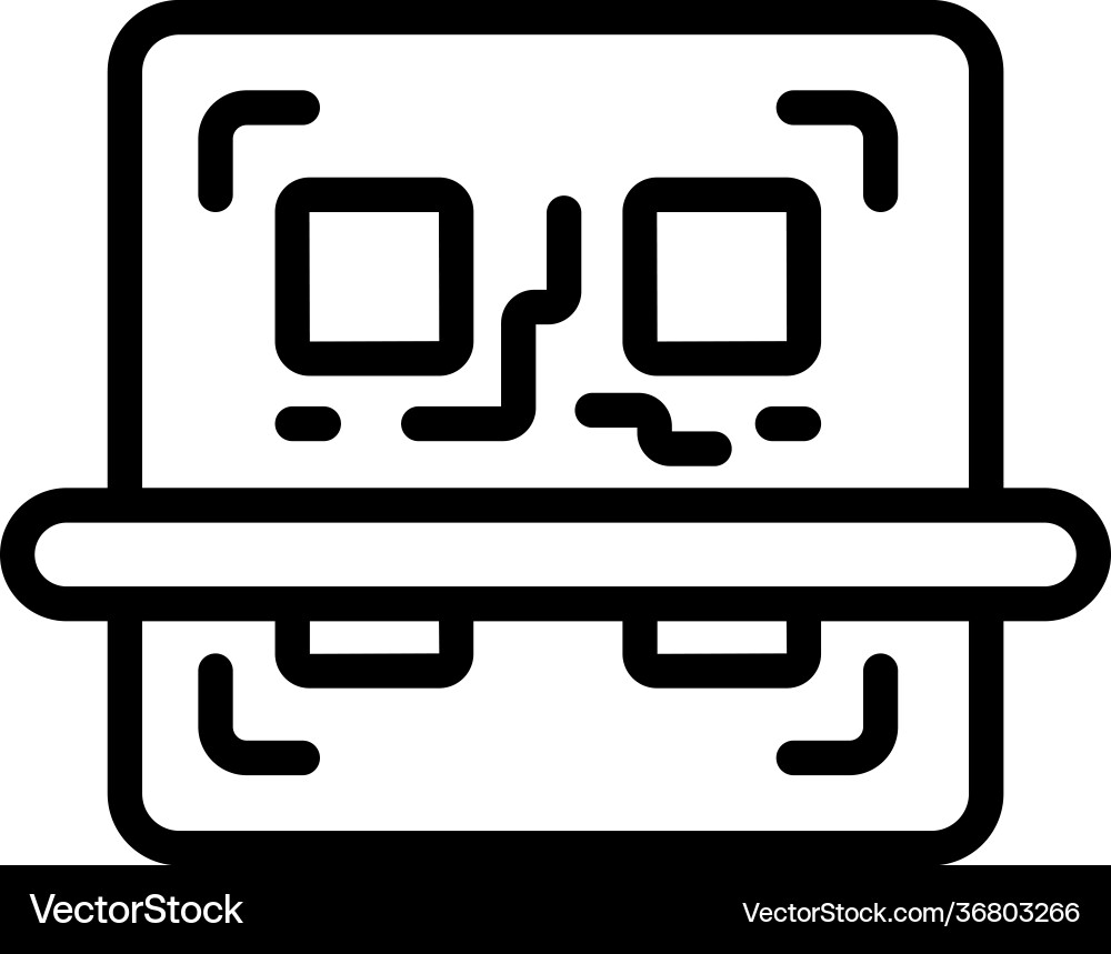 Qr code vector image