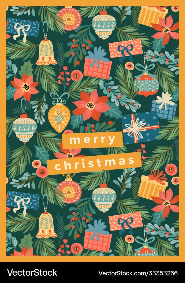 Weihnachten und Frohes neues Jahr Weihnachten und Frohes neues Jahr vektorbild