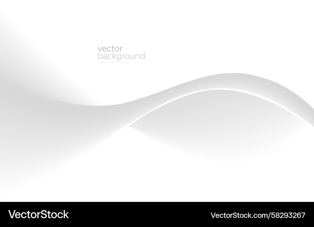 Abstract Flow Curve Background Vector Image