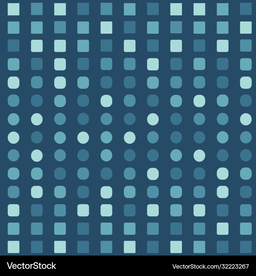 Geometric seamless repeating pattern squaers Vector Image