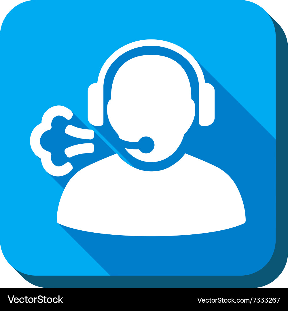 Operator message icon Vector Image