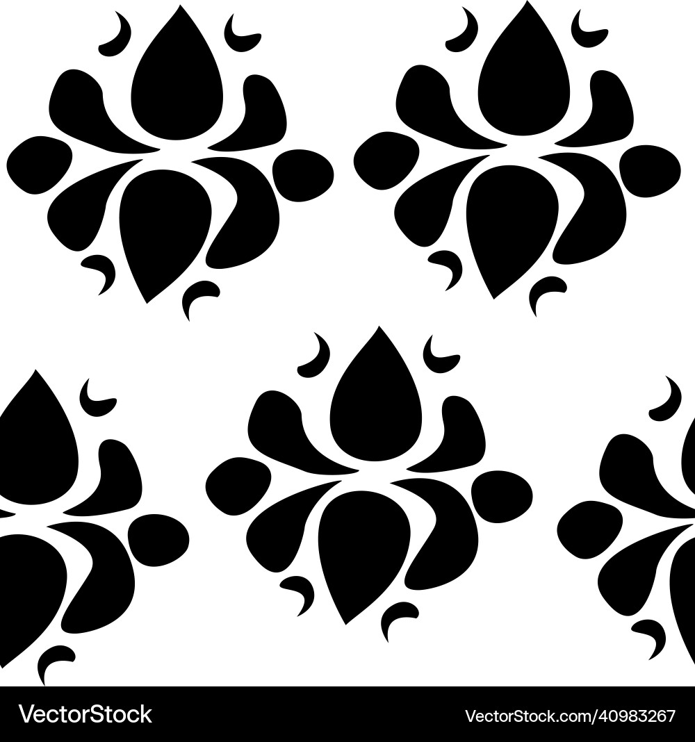 Seamless background with a pattern Vector Image