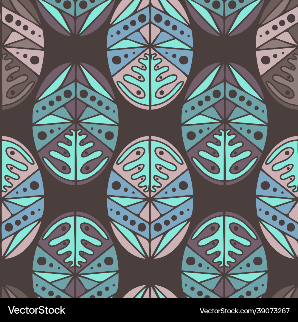 Seamless pattern with abstract geometric Seamless pattern with abstract geometric Vector Image