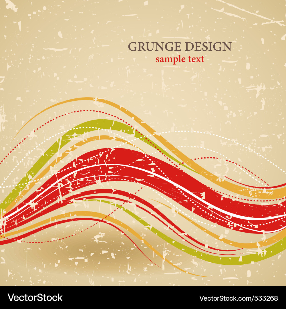 Grunge Texture Background Vector Image