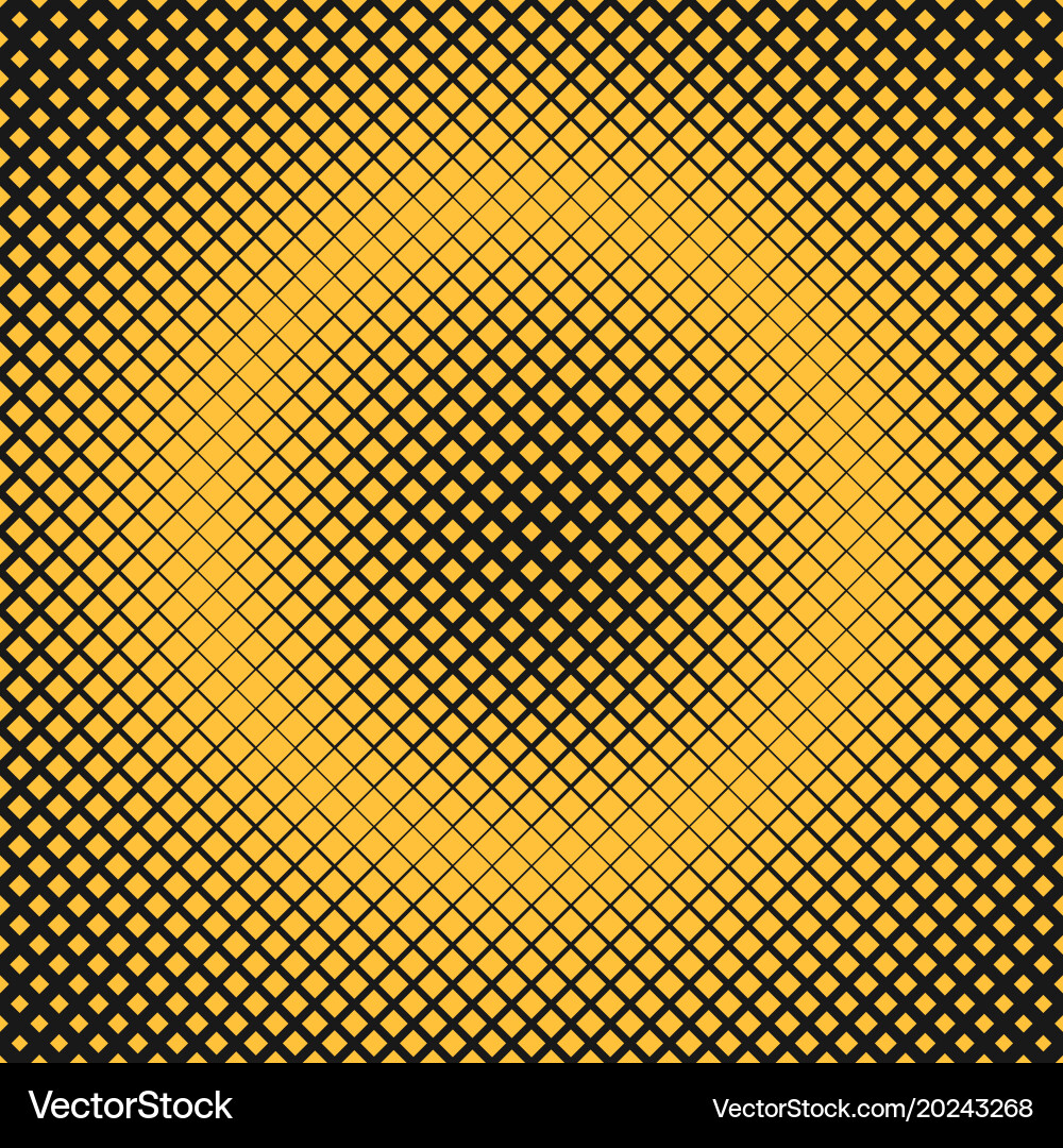 Halftone square background pattern design vector image