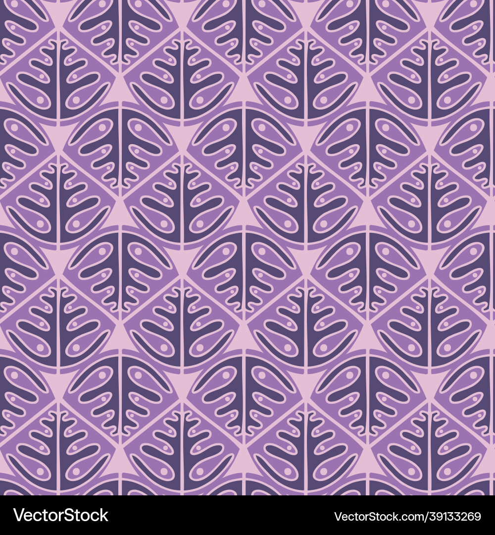 Seamless pattern with abstract geometric vector image