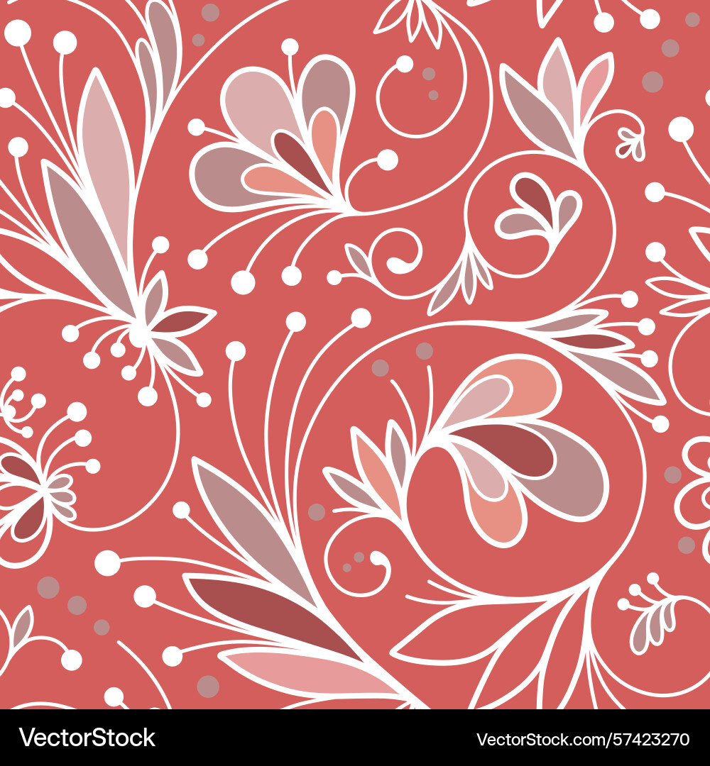 Abstract seamless pattern with openwork ornament Abstract seamless pattern with openwork ornament Vector Image