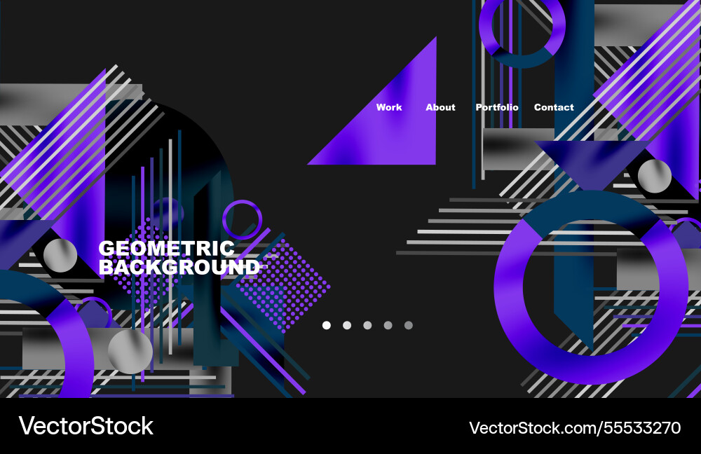 Geometric background showcasing sharp lines Geometric background showcasing sharp lines vector image