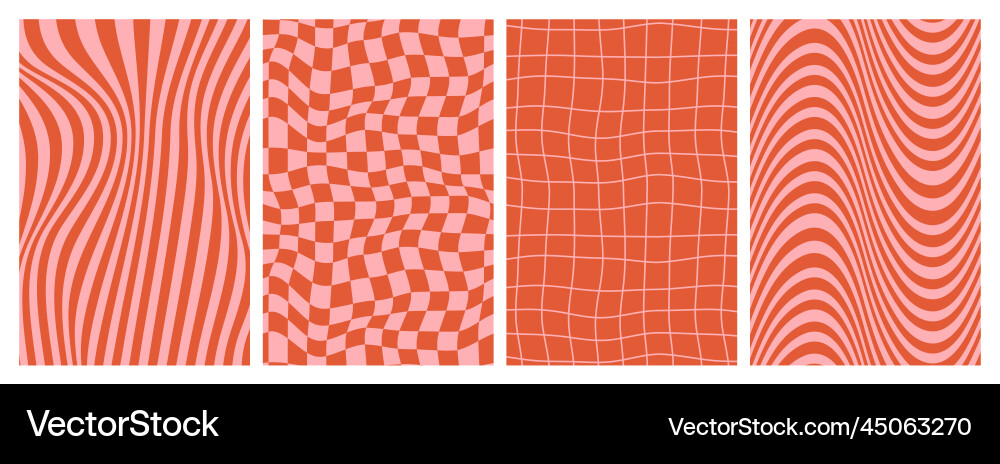 Retro Checkerboard Pattern vector image