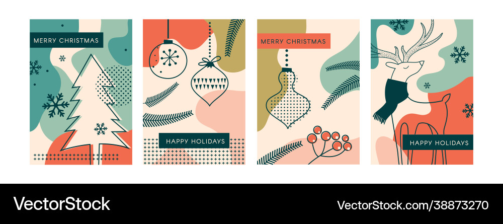 Winter landscapes vertical banners and wallpaper Winter landscapes vertical banners and wallpaper vector image