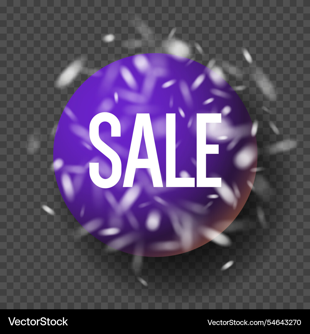 Winter sale banner original poster for discount Winter sale banner original poster for discount vector image