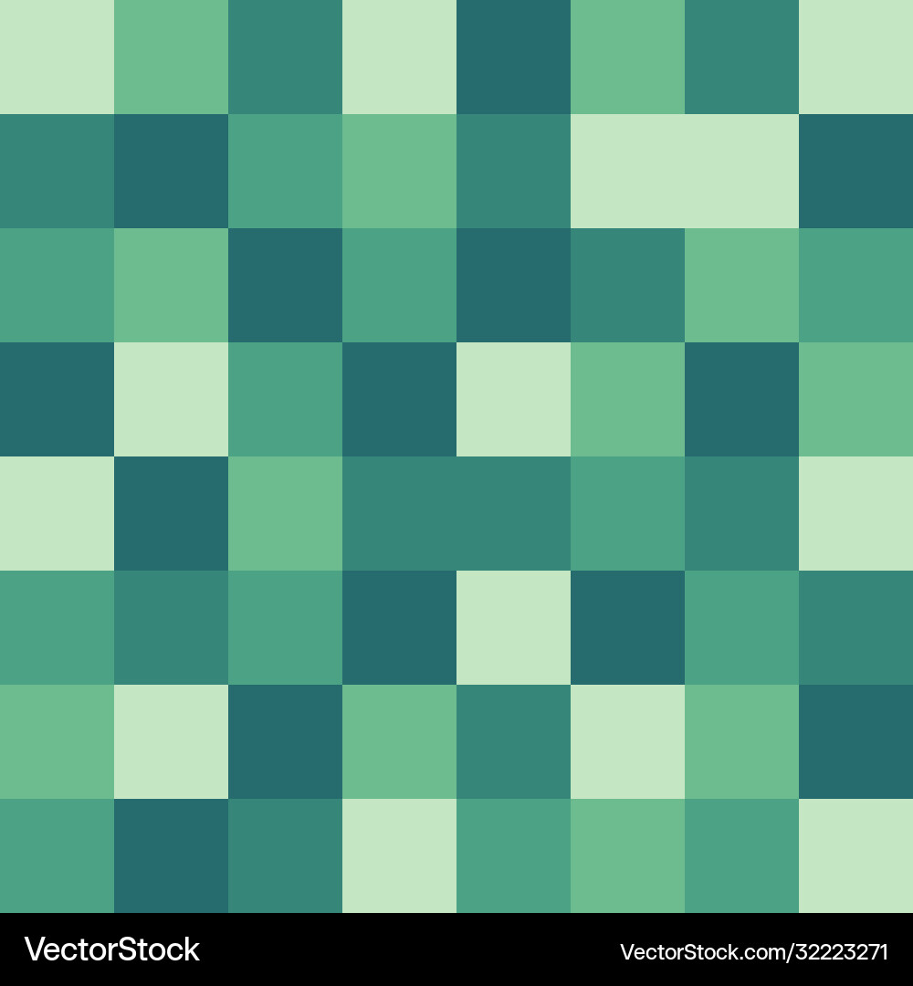 Geometric seamless repeating pattern squaers Vector Image