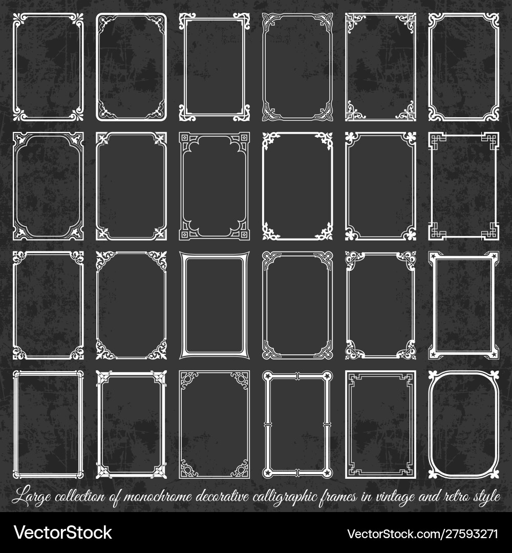 Exclusive Frame Vector Images (over 6,600)