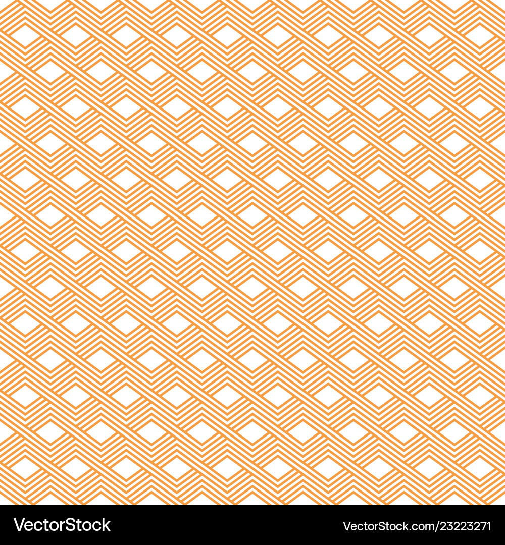 Seamless linear pattern with crossing thin poly Vector Image