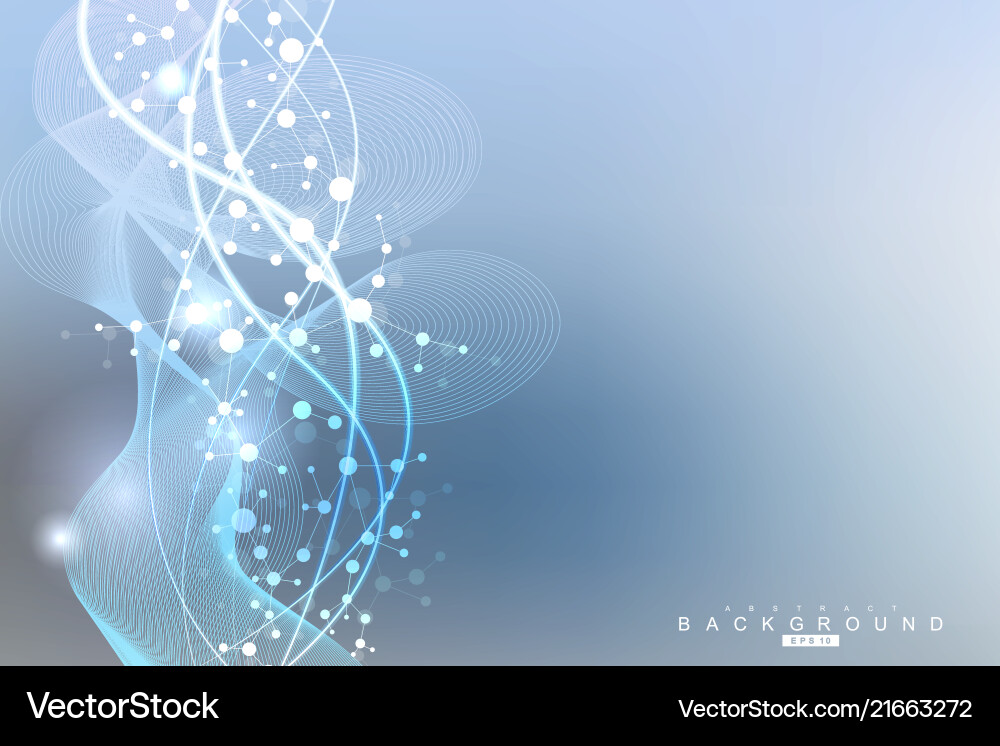Big data visualization background modern Big data visualization background modern vector image