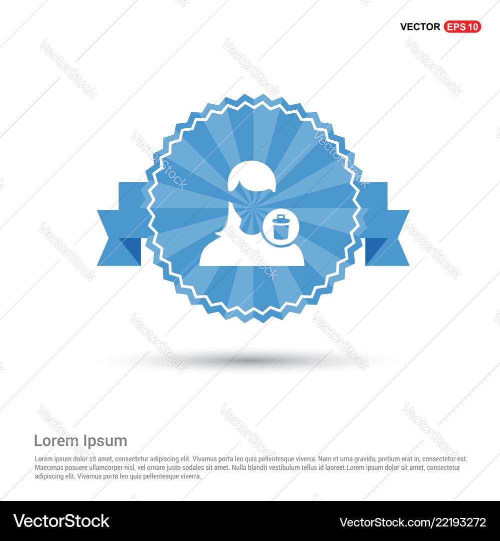 Delete user icon Delete user icon vector image