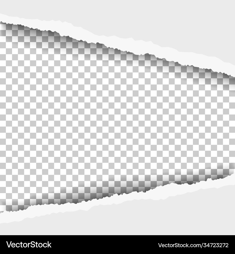 Torn snatched window with transparent background Torn snatched window with transparent background vector image