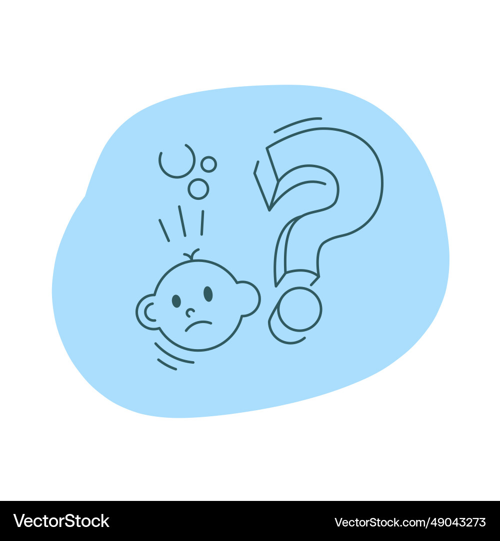 Perplexed man character design Perplexed man character design vector image