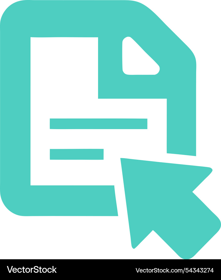 Click 2 copy paste icon Vector Image