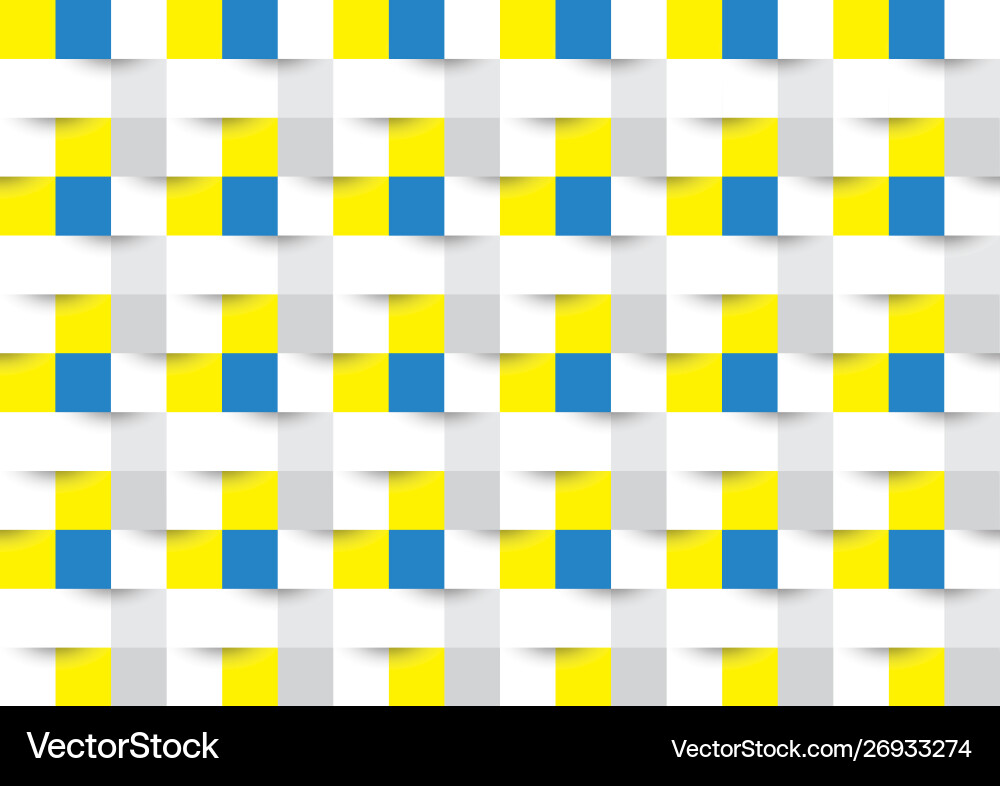 Geometric pattern with colorful background Vector Image